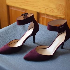 burgundy dress shoes